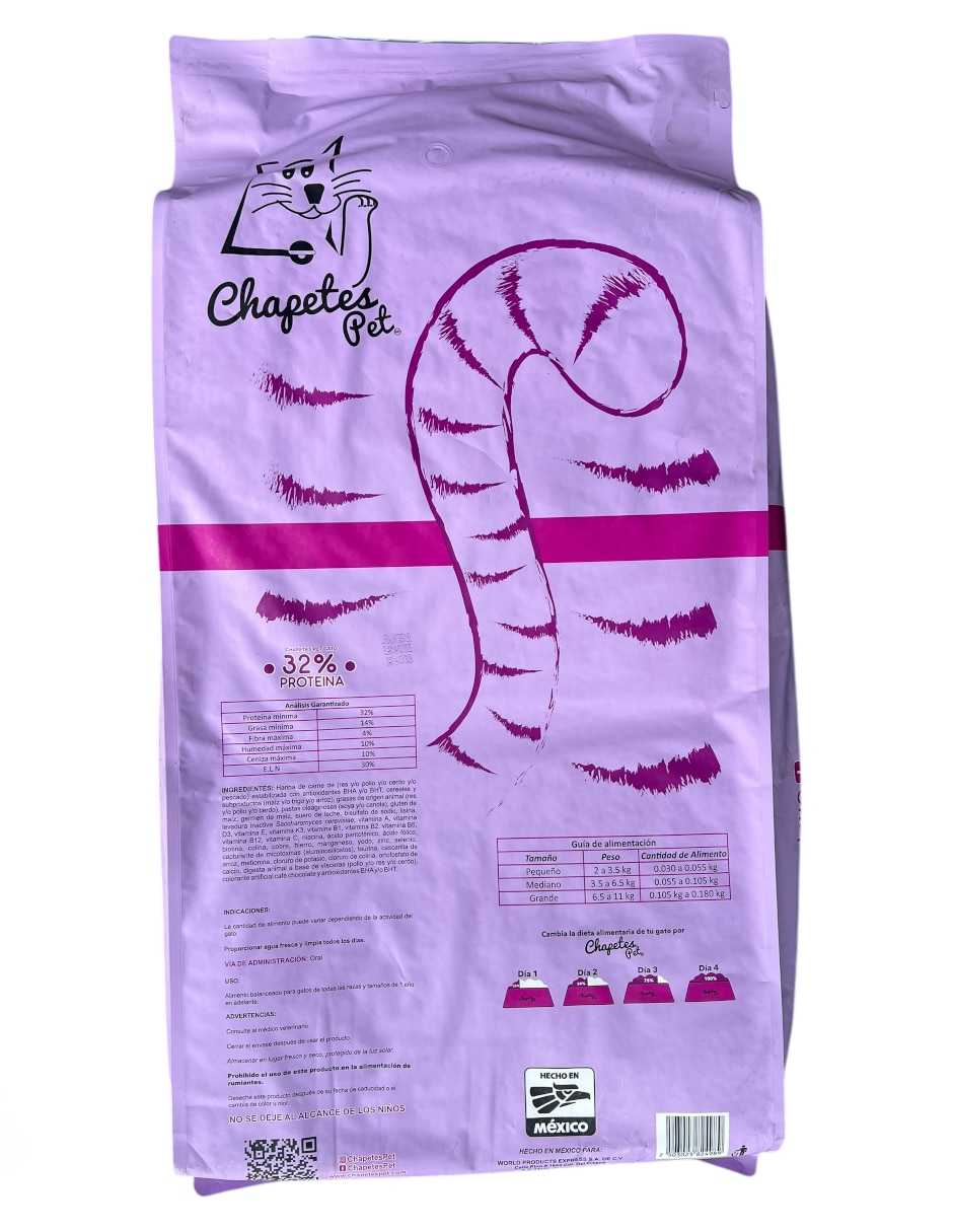Croqueta de carne para gato etapa adulto 15 kg